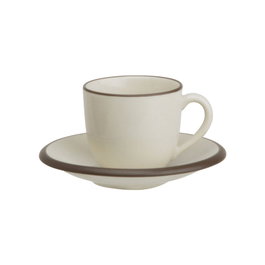 Avet Taza de café con plato Hampshire 120 ml